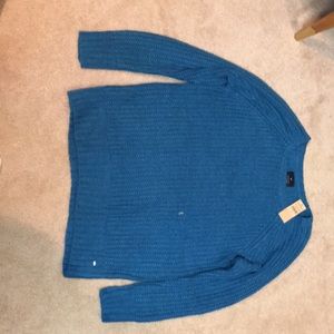 Soft American Eagle teal/turquoise blue sweater